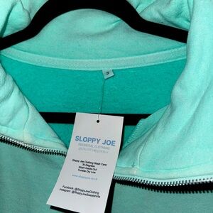 Sloppy Joe 1/4 zip. Mint color.